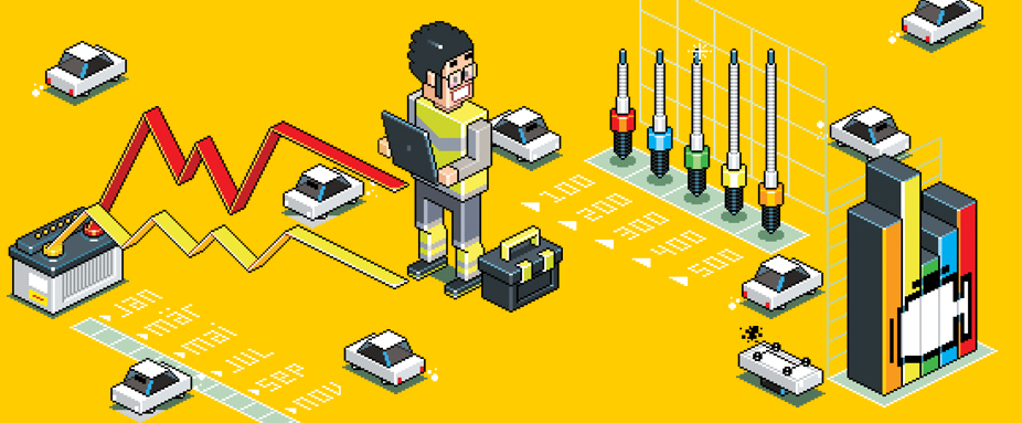 Illustration zur ADAC Pannenstatistik 2018