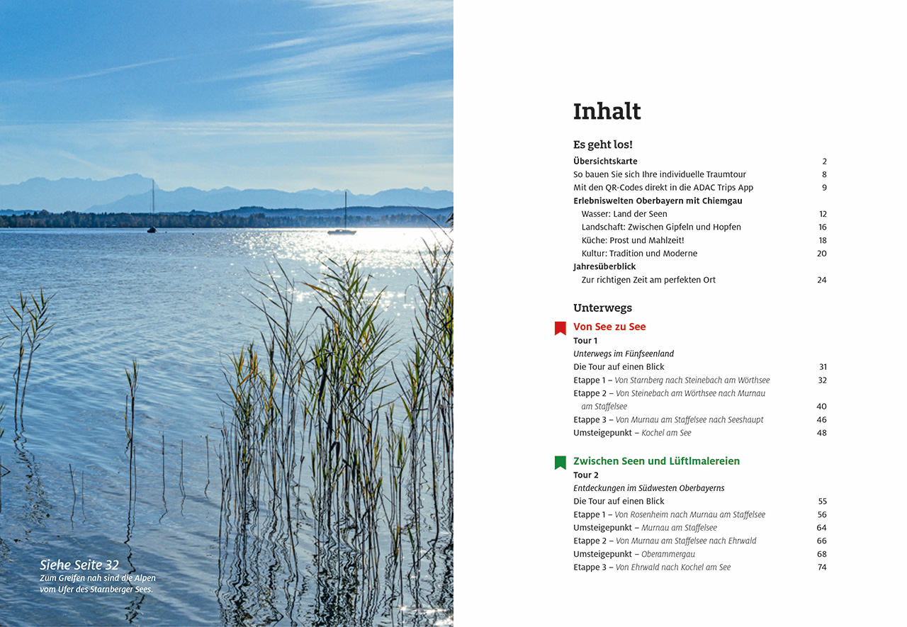 ADAC Roadtrips Oberbayern mit Chiemsee